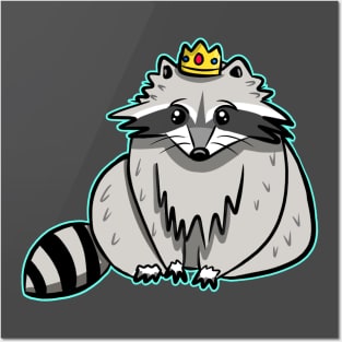 RACCOON ROYALTY Posters and Art